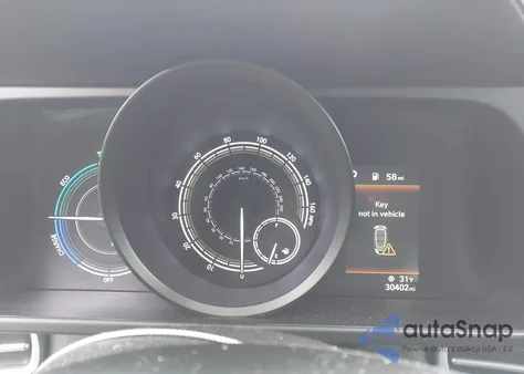 2022 Hyundai Elantra Hybrid Blue z USA, uszkodzony, nr VIN KMHLM4AJ7NU031533